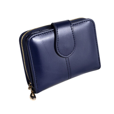 

Vintage Faux Leather Women Wallet Small Card Holder Short Purse Christmas Gift