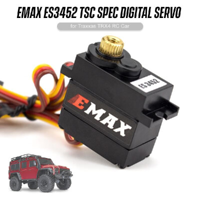 

EMAX ES3452 Servo 60V Waterproof Metal Gear Digital Servo For Traxxas TRX4 RC Cars