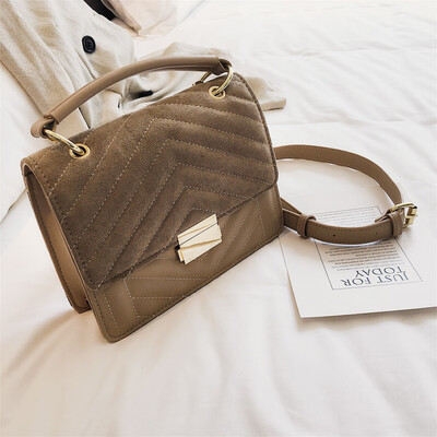 

Tailored Womens Fashion Pure-colour Slant Bag Single Shoulder Bag Purse Messenger Bag