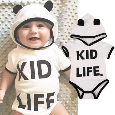 

Adorable Kid Life Baby Boy Girl Clothes Hoodies Jumpsuit Romper Bodysuit Outfits