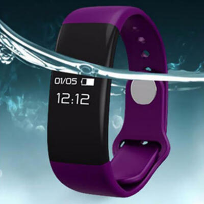 

Bluetooth Fitness Tracker Waterproof Smart Sport Bracelet Activity Tracker With Touch Screen Heart Rate Sleep Monitor