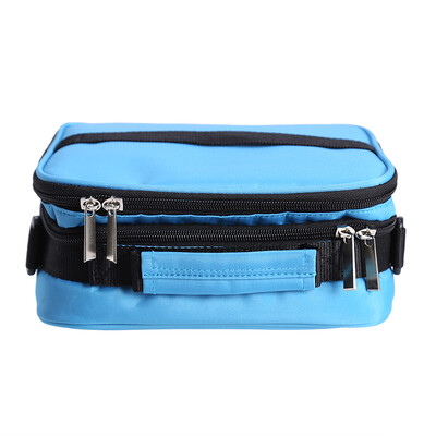 

Essential Oil Bottle 42 Sub-bottle Portable Storage Makeup BagBlue
