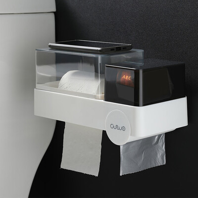 

〖Follure〗Bathroom Paper Towel Wall Mounted Paper Holder Bathroom Toilet Paper Holders