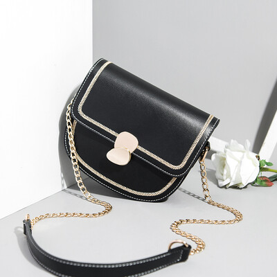 

Saddle bag fashion mini cute messenger bag chain shoulder bag