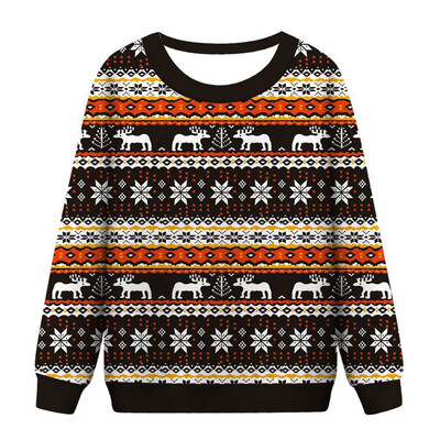 

Tailored Christmas Women Funny Print Christmas Sweatshirt Crewneck Various Design Tops