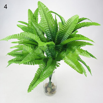 

1Pc Fake Leaf Foliage Bush Indoor Outdoor Artificial Plant Office Garden Decor