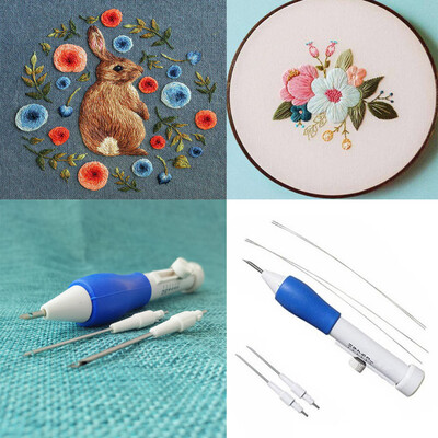 

Siaonvr Magic Embroidery Pen Embroidery Needle Weaving Tool Fancy