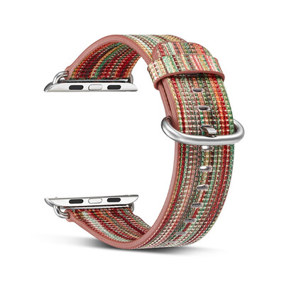 

〖Follure〗Leather Replacement Watch Wrist Strap Band For Apple iwatch Smart Watch 44mm