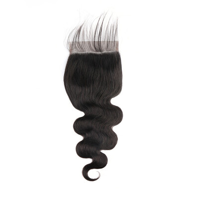

5x5 Lace Closure Body Wave Natural Color Hair Styling Human Hair 150％ Density with Baby Hair for Black