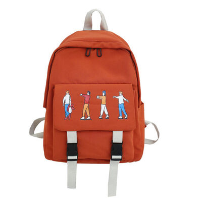 

Ancient book bag girl ins Korean version of high school tide brand college students Mori campus double shoulder bag girl backpack