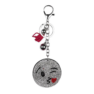 

Key pendant Keychain Features a Detachable Keyring Pendant Diamond keychain