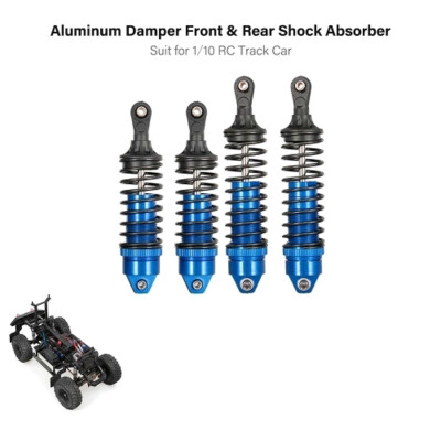 

Tailored 4PCS Aluminum Front & Rear Shock Absorber For Traxxas 110 Slash 4x4 3 Colors