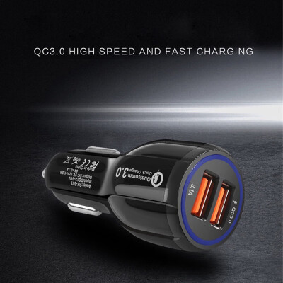 

HANDAO Car charger supports QC30 fast charge 2SUB 16232