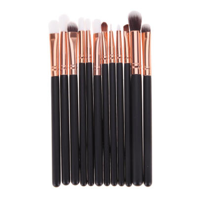 

New 12Pcs Rose Gold Makeup Brush Set Eyeshadow Eye Brushes Tool