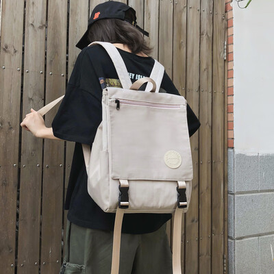 

Ins Wind bf Backpack Female Korean High School Backpack College Students Ancient Feelings Large Capacity Campus Computer Bag Backp