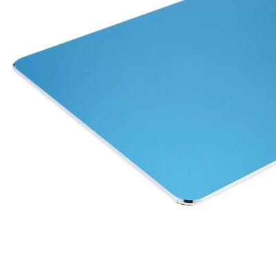

Dual Sides Available Aluminum Alloy Surface Micro Sand Blasting Gaming Mouse Pad Non-slip Base Game Office Mice Mat
