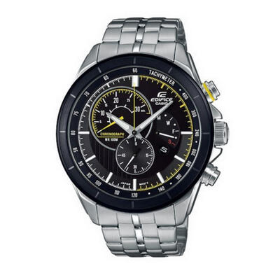 

Casio Edifice EFR-561DB-1A Gents Quartz Watch With Stainless Steel Strap