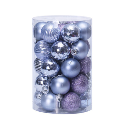 

34pcs 6cm Christmas Tree Decoration Ball Decoration Christmas Party Hanging Ball Assorted Set Christmas Tree Decoration Orname