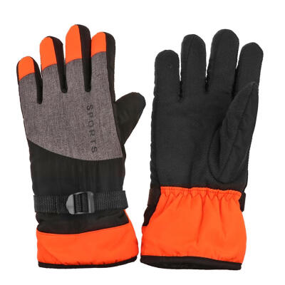 

Winter Unisex Skiing Glove Outdoor Thicken Fleece Motorcycle Riding Gloves