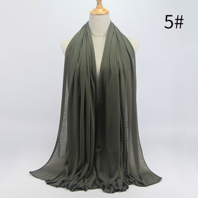 

New jersey turban monochrome Hui womens headscarf Arab womens jersey cloth cover MSL016