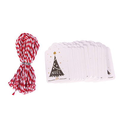 

Decorative Merry Christmas Paper Tags Gift Tags Label Hanging Cards Diy Craft Party Supplies Hanging Ornaments