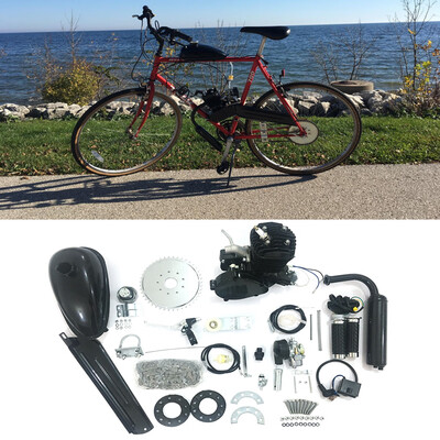 

Ktaxon Hot Sale 80cc 2 Stroke Motor Engine Kit Gas for Motorized Bicycle Bike Black New