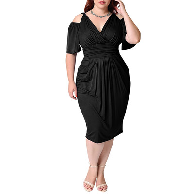 

Sexy Elegant Off Shoulder Tight Waist Dress