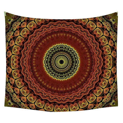 

Boho Print Wall Hanging Tapestry Blanket Carpet Yoga Picnic Mat Home Decor