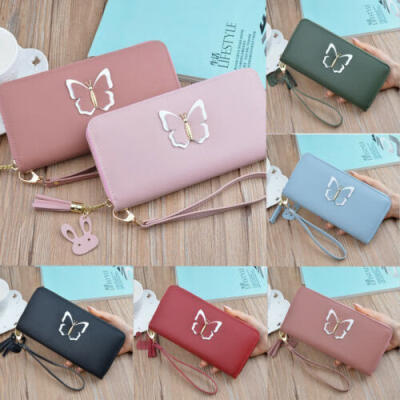 

Women Lady Clutch Leather Wallet Long Card Holder Phone Case Purse Handbag Hot