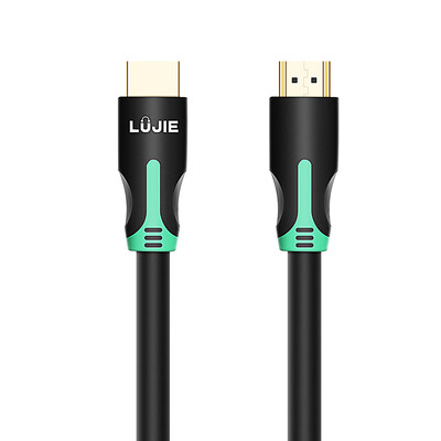 

LUJIE HDMI 20 Cable HDMI 20 To HDMI 20 Cable Male - Male 15M 4KX2K 60HZ - BLACK