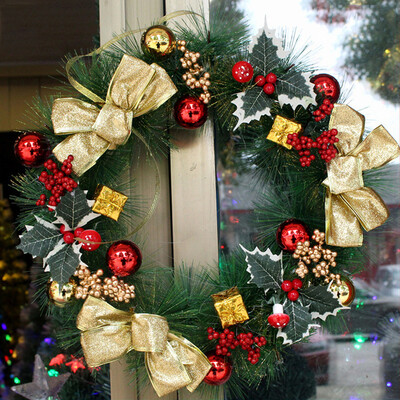 

Tailored Christmas Wreath Christmas Garland Artificial Xmas Pine Wreath Christmas Decorat