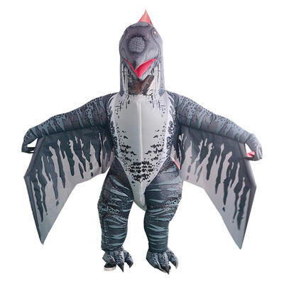 

Cute Adult Kids Pterosaur Inflatable Costume Party Cosplay Clothes Jumpsuit