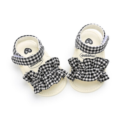 

Summer Baby Sandals for Girls Newborn Dot Bow Princess Baby Girl Shoes Cotton Sandals Baby Girl Shoes