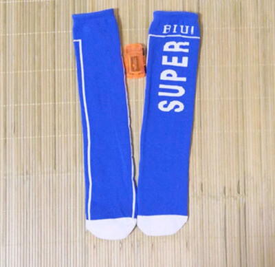 

2019 new childrens tide socks boys&girls SUPER letters in the tube socks cotton socks pile socks straight socks