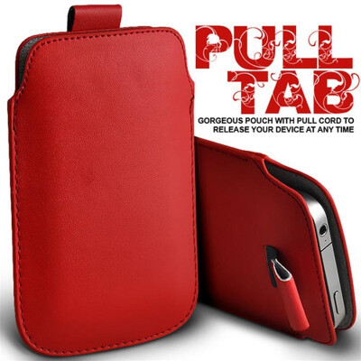 

Fashion PU Leather Pull Tab Sleeve Pouch For Huawei G9 IiteP9 LiteHonor 8 Smart Phone Case Bag Universal Full Protective Pouch