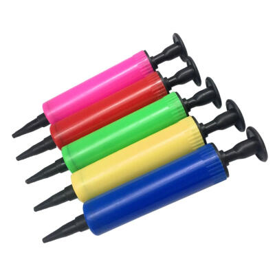 

Portable Mini Plastic Manual Ballon Pump Hand Push Air Inflator Party Tools