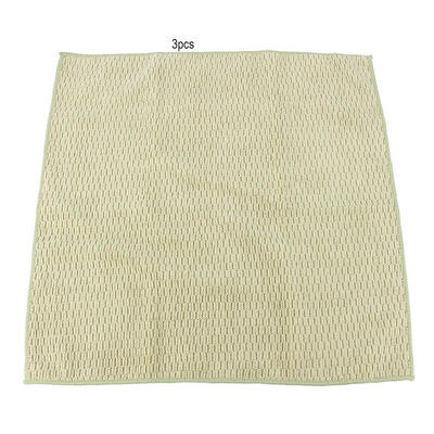 

Greensen 3pcs Absorbent Non-sticky Microfiber Dish Cloth Towel Kitchen Cleaning Tool Dish Towel Non-sticky Dish Cloth