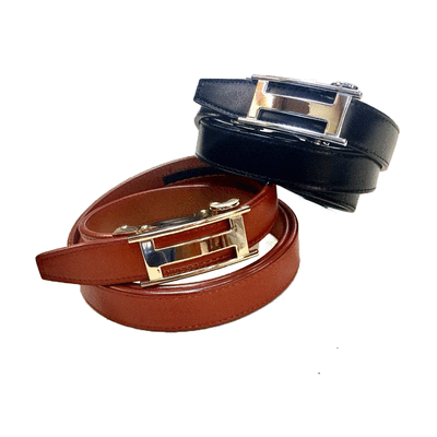 

New ladies automatic buckle 25 wide pure suede leather casual wild ins style ladies belt