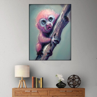 

Gobestart Animal Embroidery Paintings Rhinestone Pasted DIY Diamond Painting Cross Stitch
