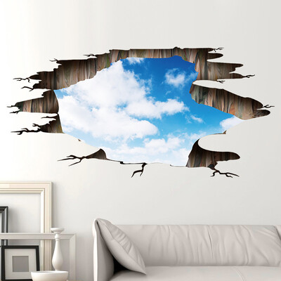 

3D Sky Landscape Removable PVC Wall Sticker