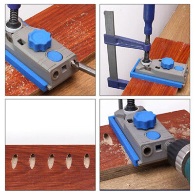 

Woodworking Kreg Pilot Pocket Hole Jig Wood Joiner Hole DIY Kit