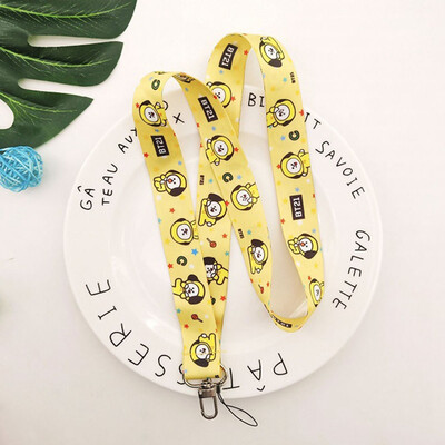 

Cartoo Figure Neck Strap Phone Lanyard Cute Card Holder Keychain