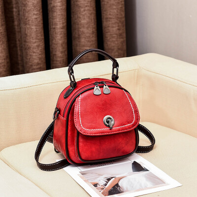 

Autumn Winter Tide South Korean version of Hong Kong wind in ancient times with backpack single shoulder satchel