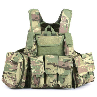 

Amphibious Military Tactical Battle Combat Airsoft Molle Bullet Assault Plate Carrier Vest