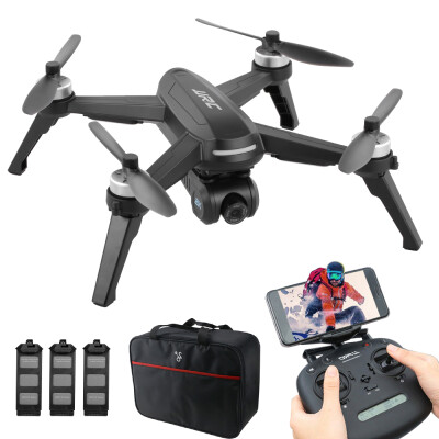 

JJRC X5 EPIK RC Drone with Camera 2K 5G WIFI FPV GPS Quadcopter Follow Me Headless Mode Trajectory Flight with 3 Battery a Bag