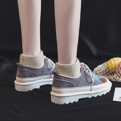 

2018 fall new Martin boots female British style students Korean version of winter ins thin short boots