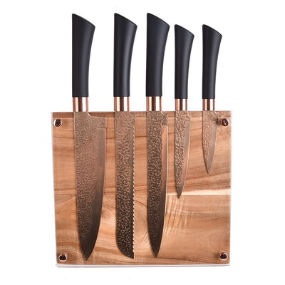 

DTK Rose Gold Tie Tool Set Kitchen Utensils Home Accessories 14425