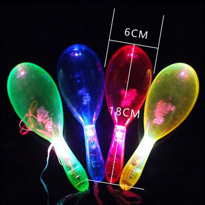 

FUNNYBUNNY Flashing Sand Hammer Toy Wholesale Shaking Childrens Toy Rattle Sand Ball Activity Cheering Props Toys Party