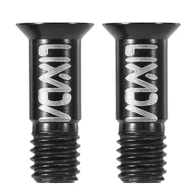 

2PCS M5 Bike Rear Derailleur Guide Wheel Screws Bolts Ultralight Cycling Titanium Alloy Screws