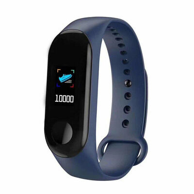 

Smart Band Watch Bracelet Wristband Fitness Tracker Blood Pressure HeartRate M3